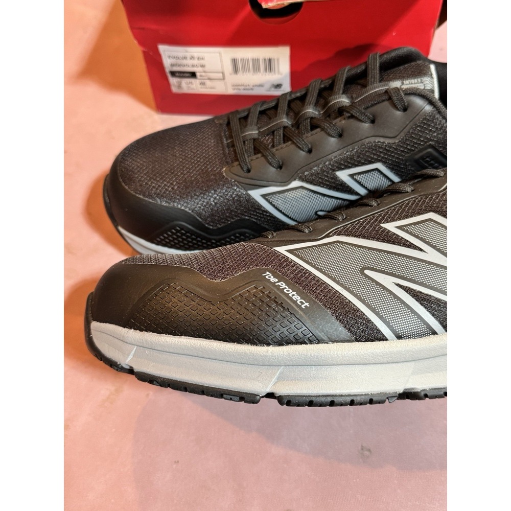 New Balance Men's Evolve Industrial Shoe Alum Toe, Black/Grey, Size 12 Xtra Wide - Picture 4 of 6